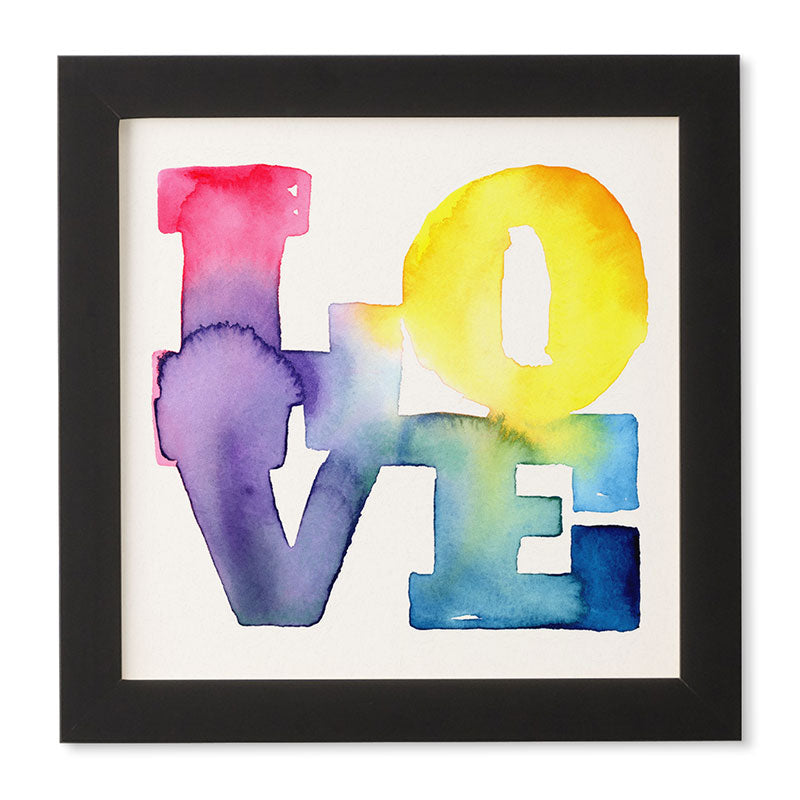 CMYKaren Love 4 Framed Wall Art