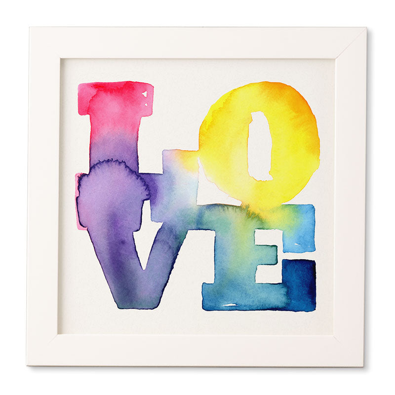 CMYKaren Love 4 Framed Wall Art
