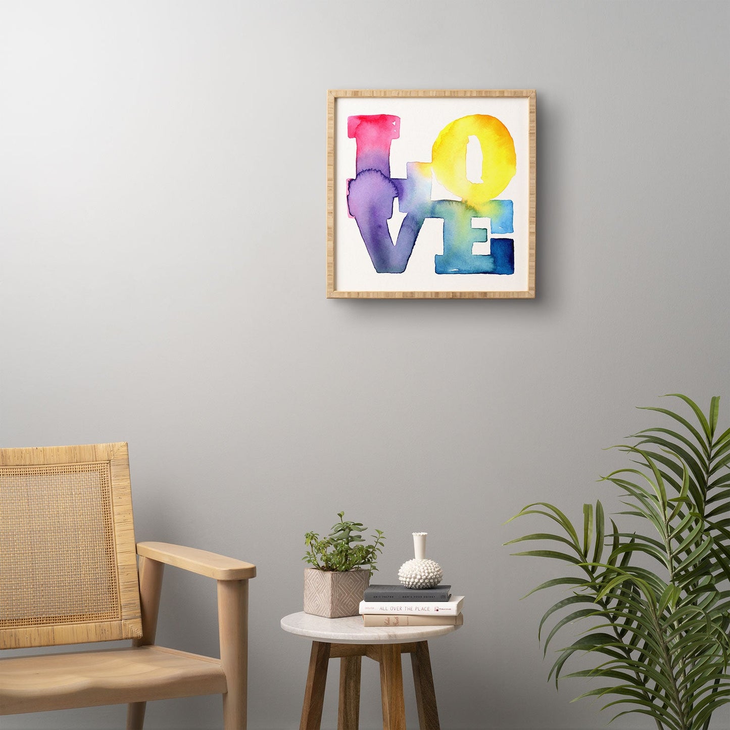 CMYKaren Love 4 Framed Wall Art