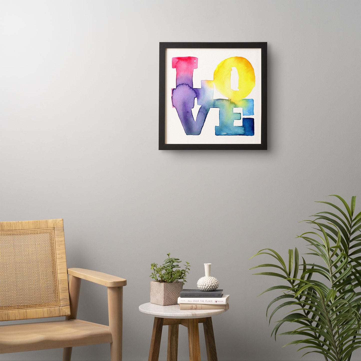 CMYKaren Love 4 Framed Wall Art