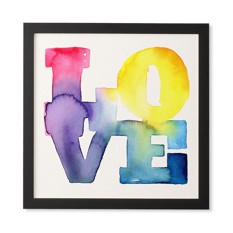 CMYKaren Love 4 Framed Wall Art