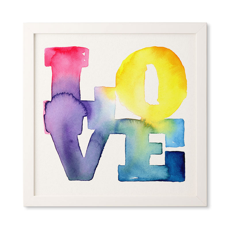 CMYKaren Love 4 Framed Wall Art