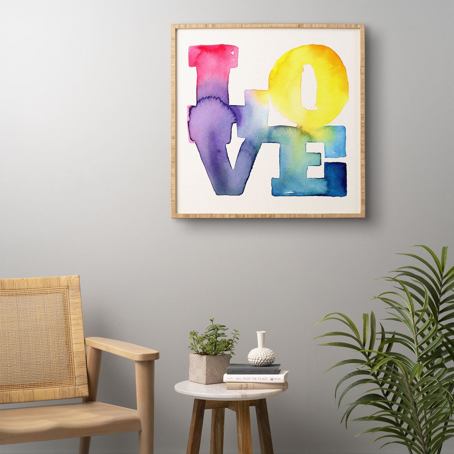 CMYKaren Love 4 Framed Wall Art