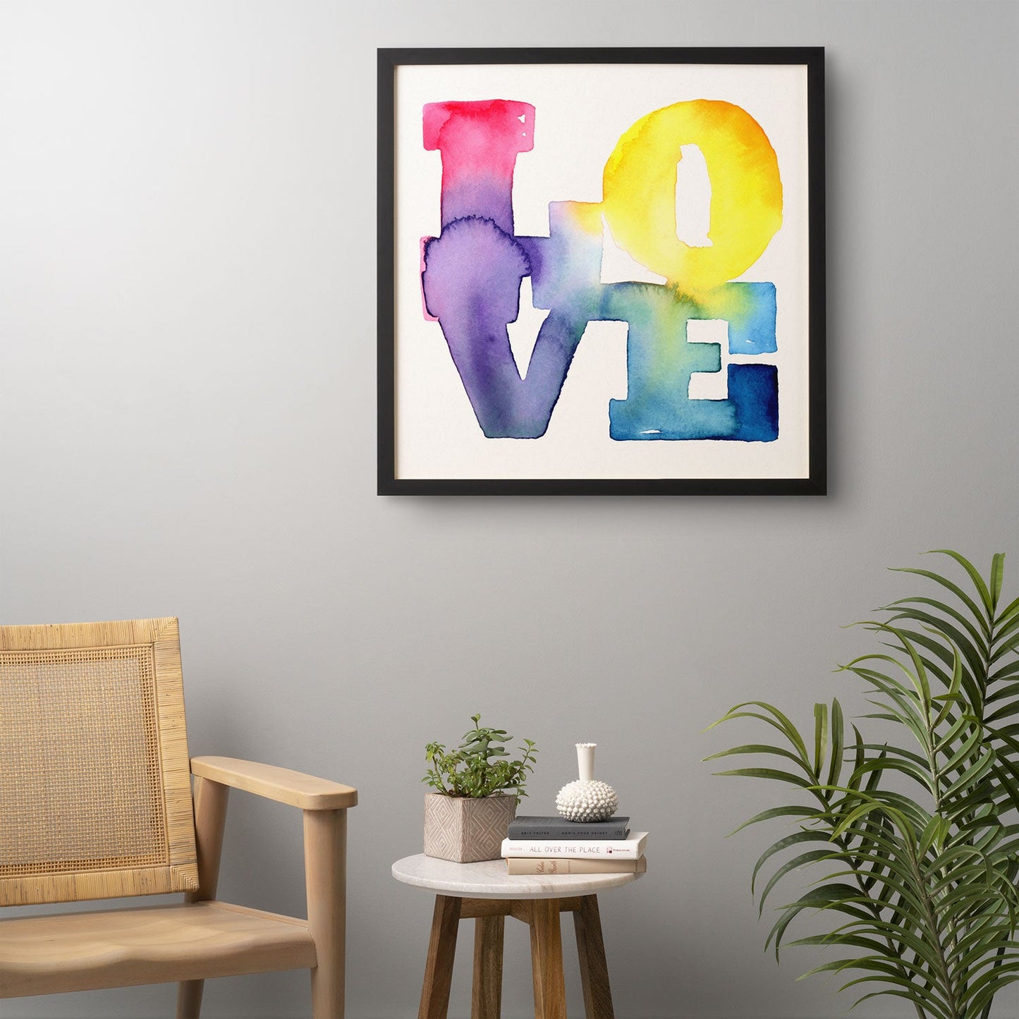 CMYKaren Love 4 Framed Wall Art