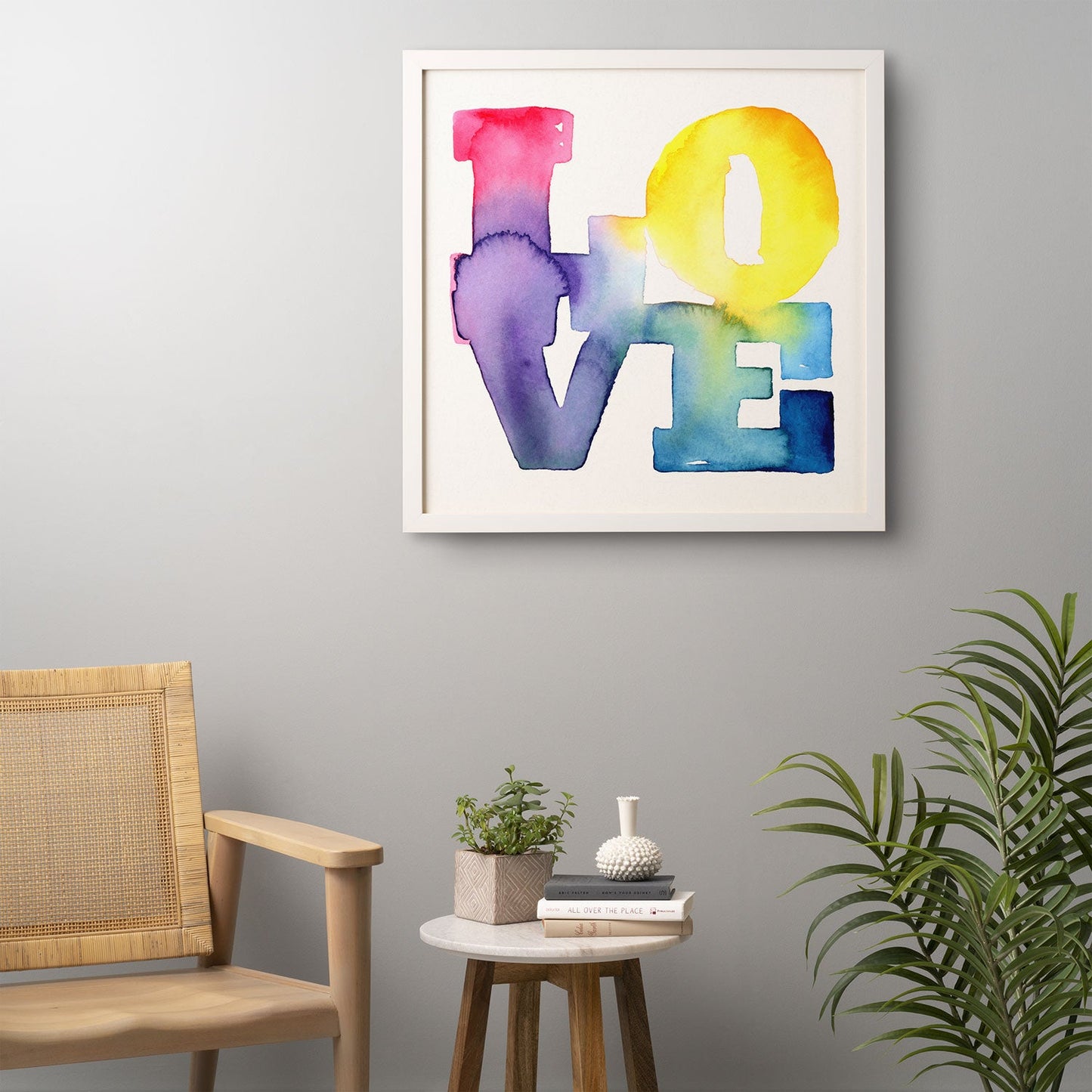 CMYKaren Love 4 Framed Wall Art