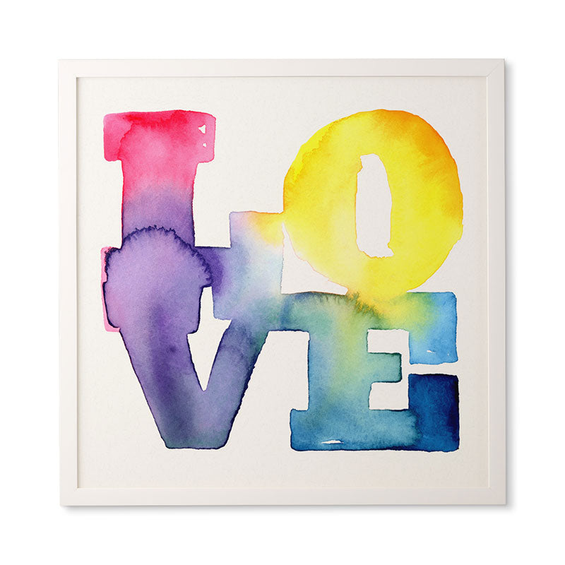 CMYKaren Love 4 Framed Wall Art