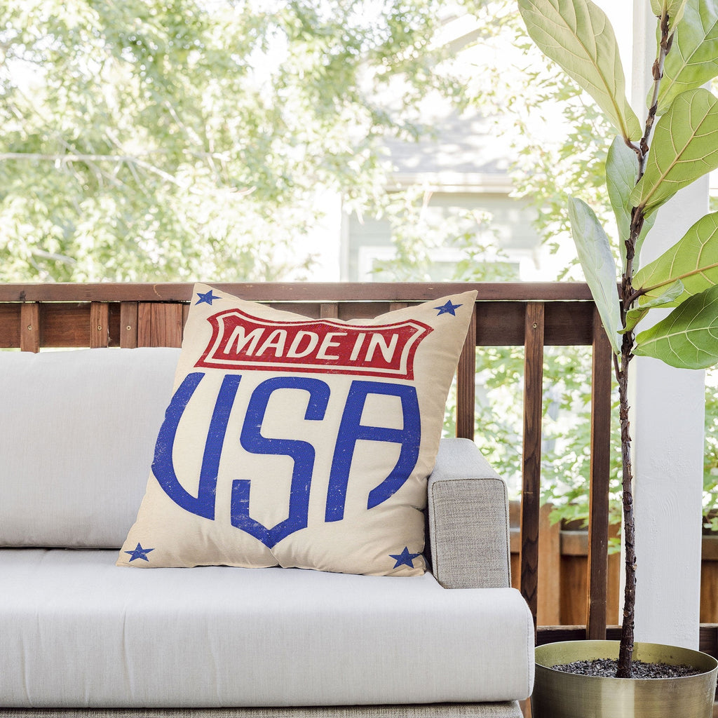DENY Designs Made in USA Outdoor Throw Pillow