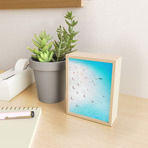 Gal Design Beach Daydream Framed Mini Art Print
