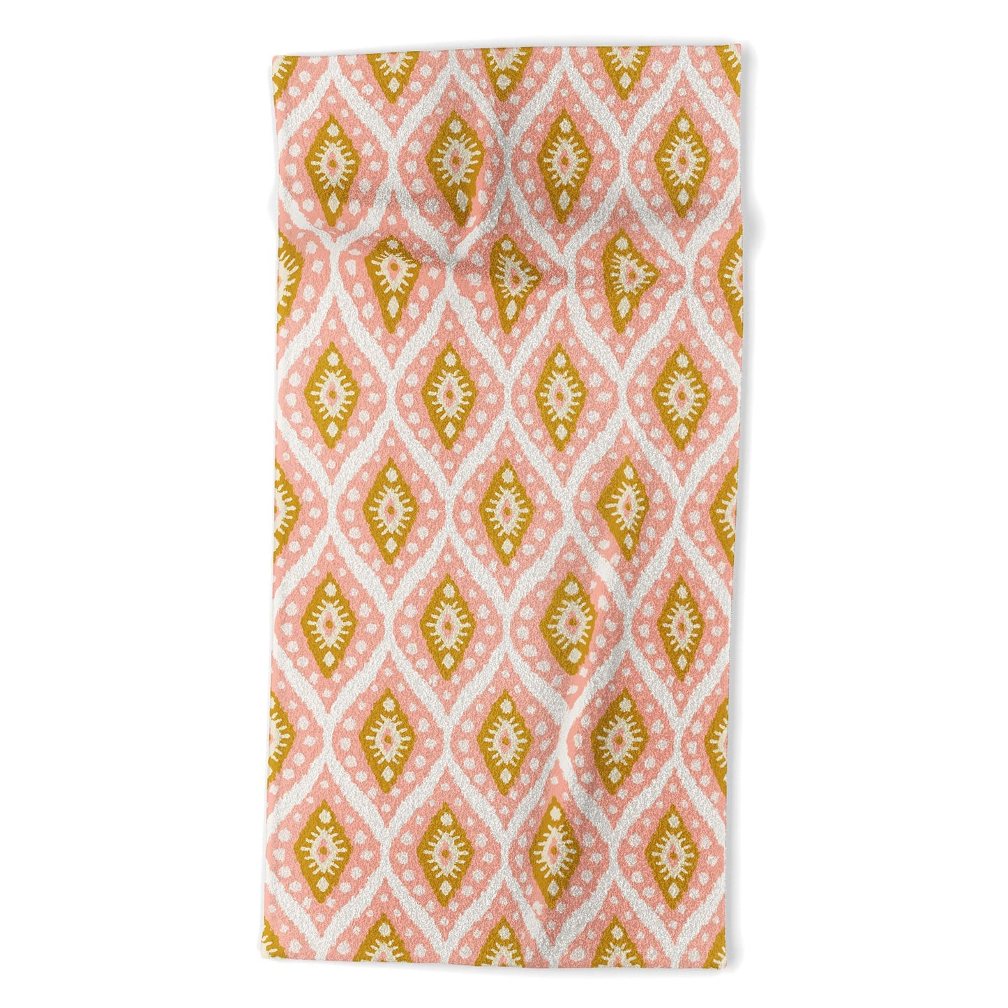 CoastL Studio Caliza Pink Golden Rod Beach Towel