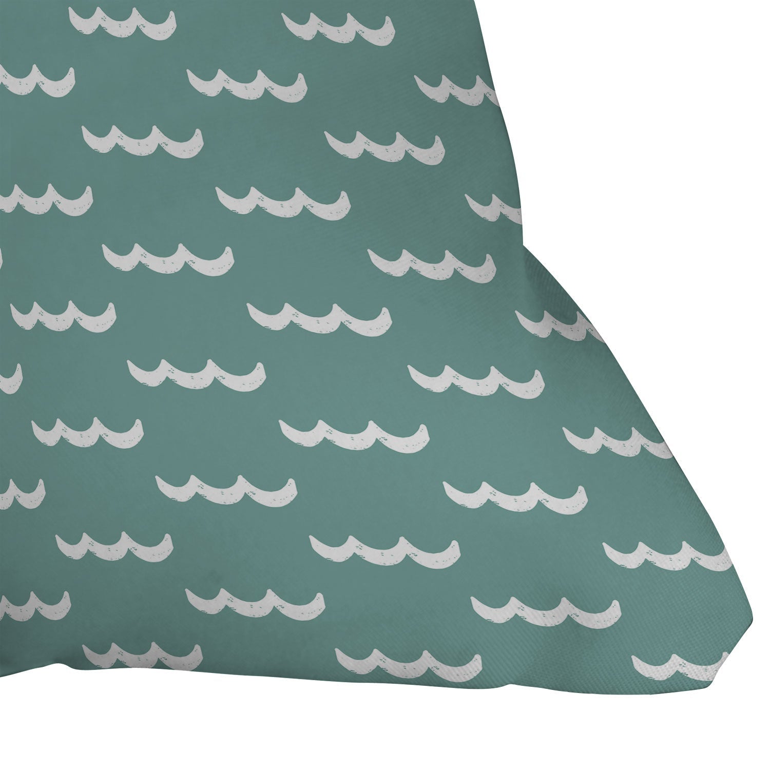 CoastL Studio Waves Press On Outdoor Throw Pillow