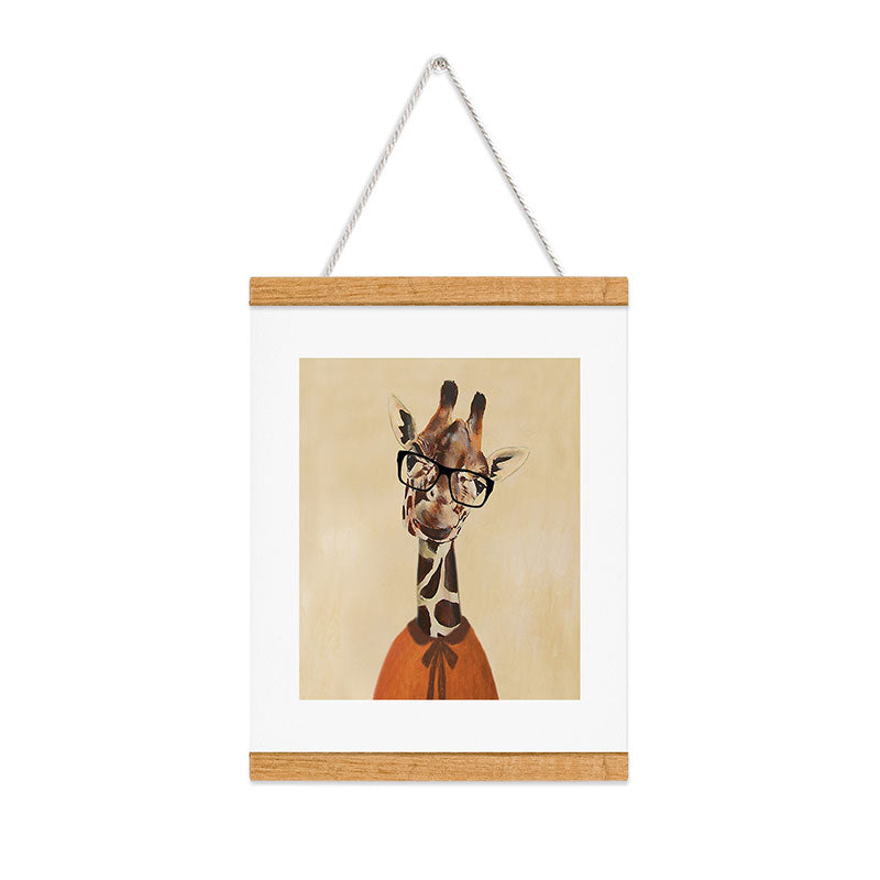 Coco de Paris Clever Giraffe Art Print