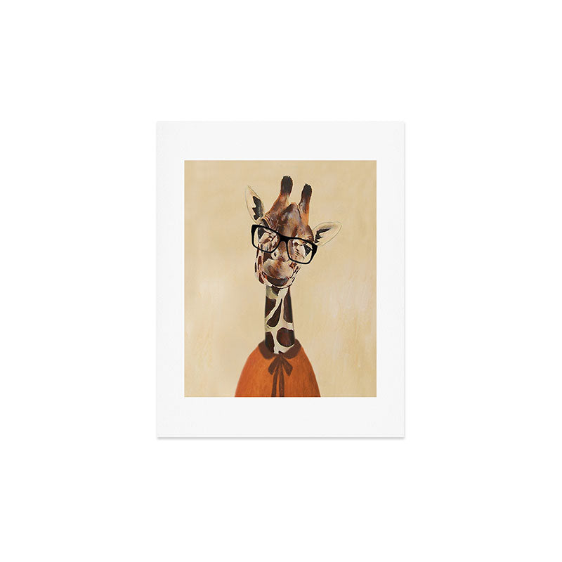 Coco de Paris Clever Giraffe Art Print