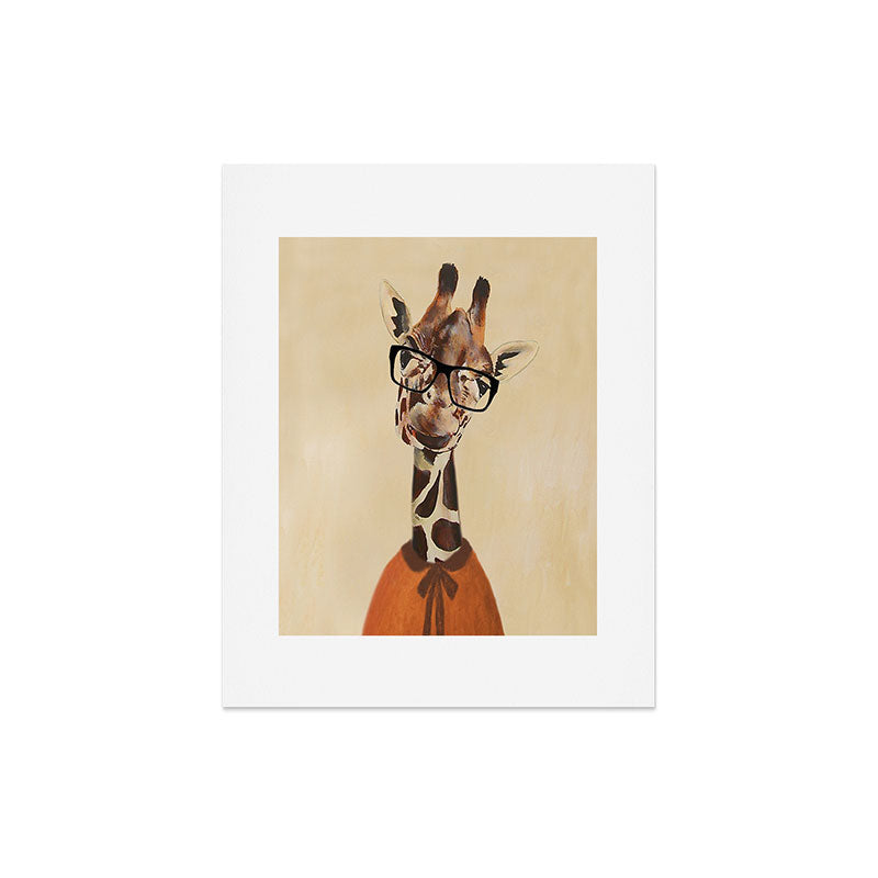 Coco de Paris Clever Giraffe Art Print