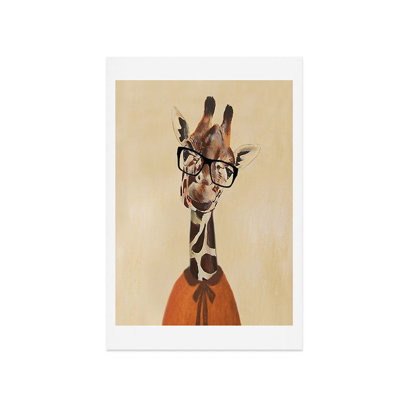 Coco de Paris Clever Giraffe Art Print