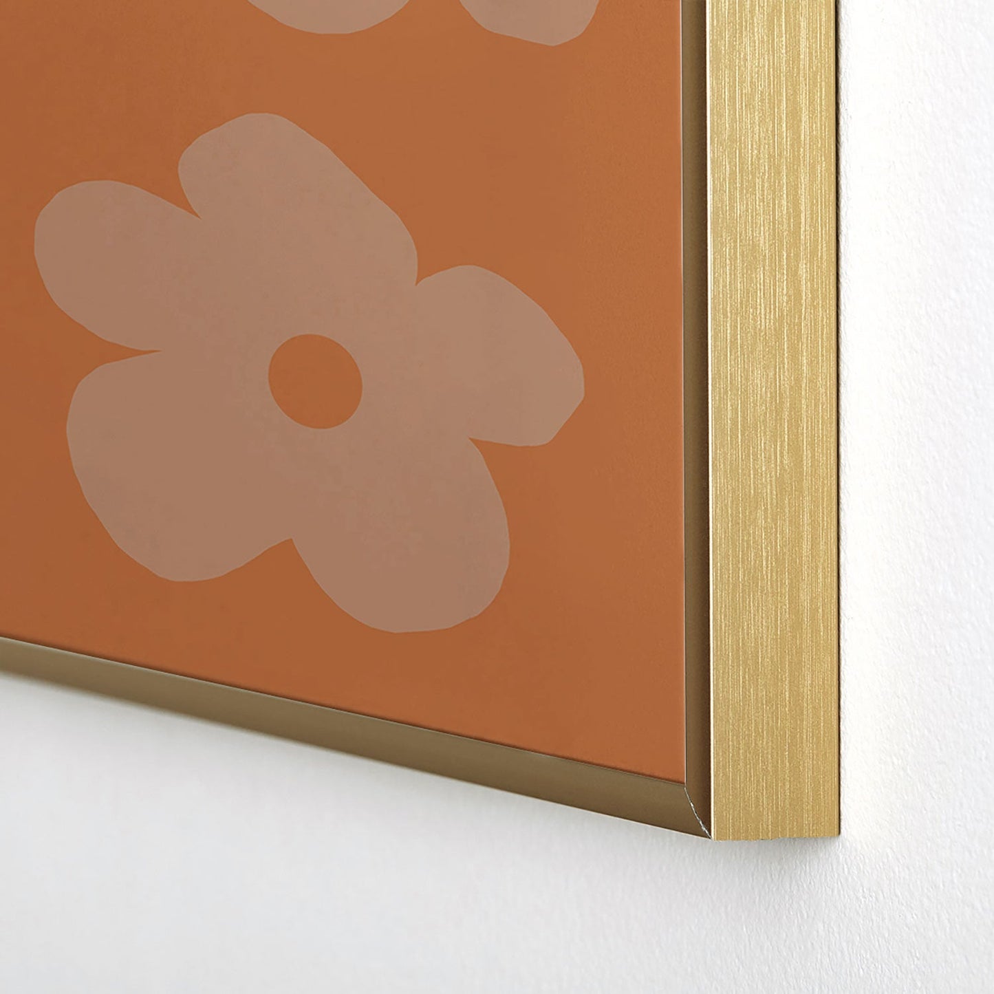 Coco de Paris Green plant retro style 1 Square Metal Framed Art Print