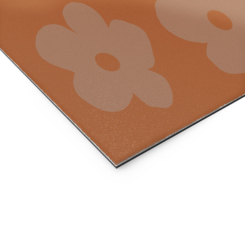 Coco de Paris Green plant retro style 1 Welcome Mat