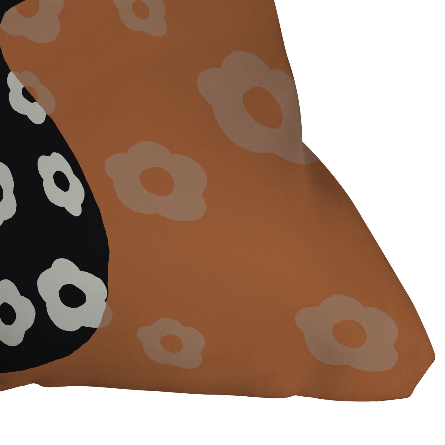 Coco de Paris Green plant retro style 5 Outdoor Throw Pillow