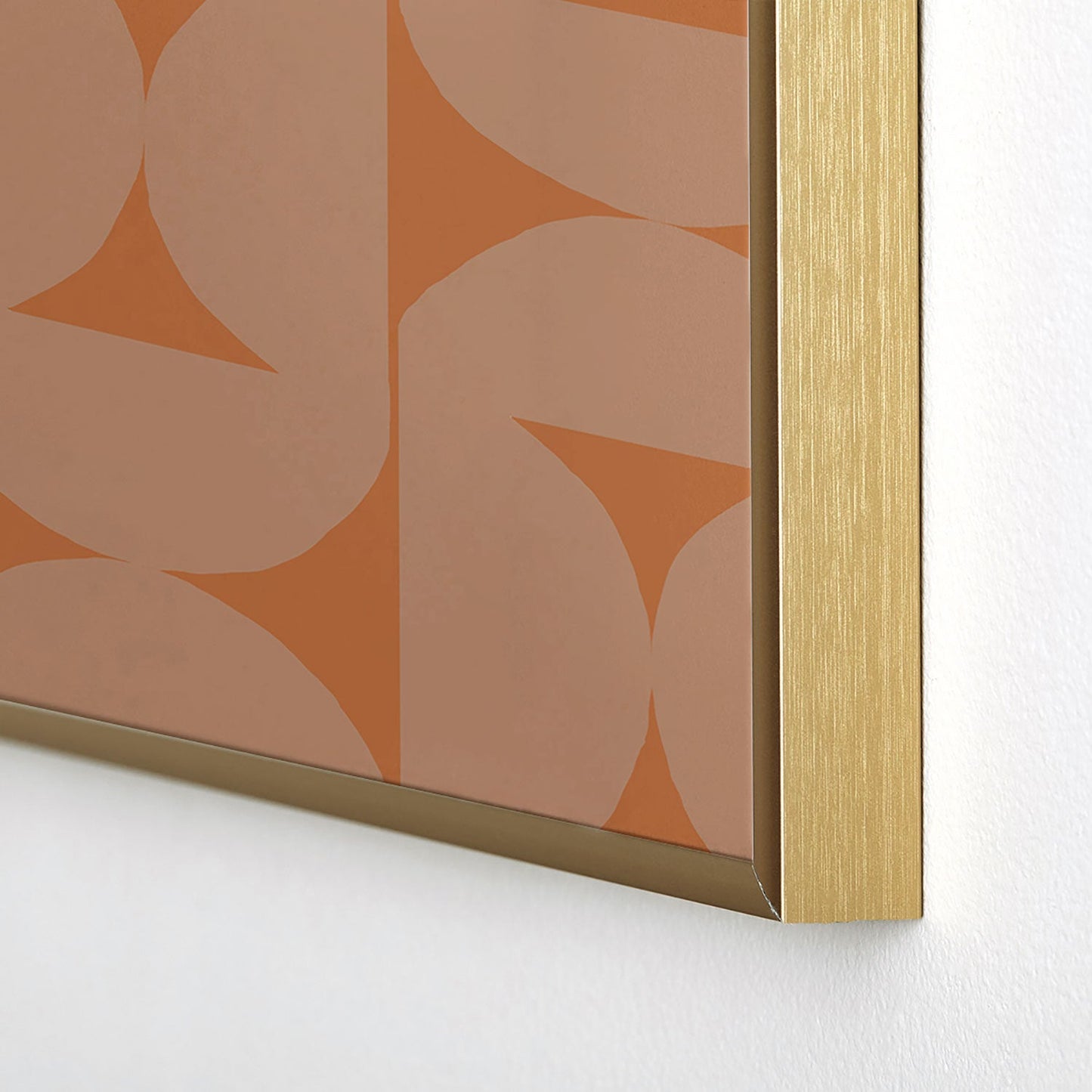 Coco de Paris Green plant retro style 7 Square Metal Framed Art Print