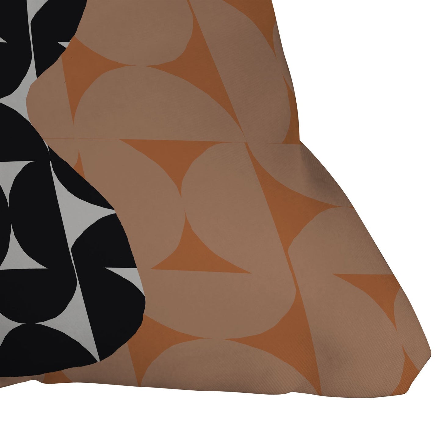 Coco de Paris Green plant retro style 7 Outdoor Throw Pillow