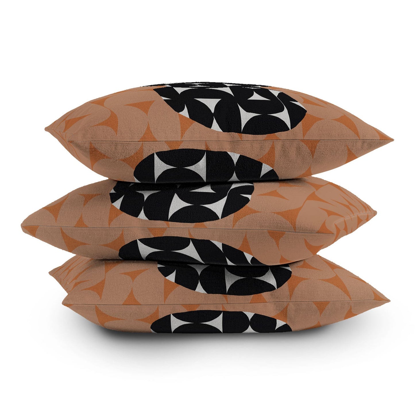 Coco de Paris Green plant retro style 7 Outdoor Throw Pillow