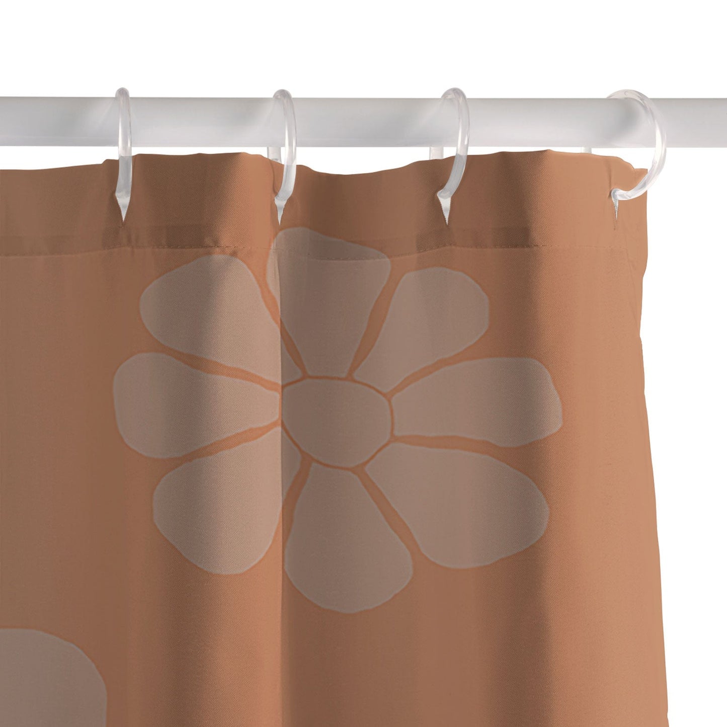 Coco de Paris Green plant retro style 8 Shower Curtain