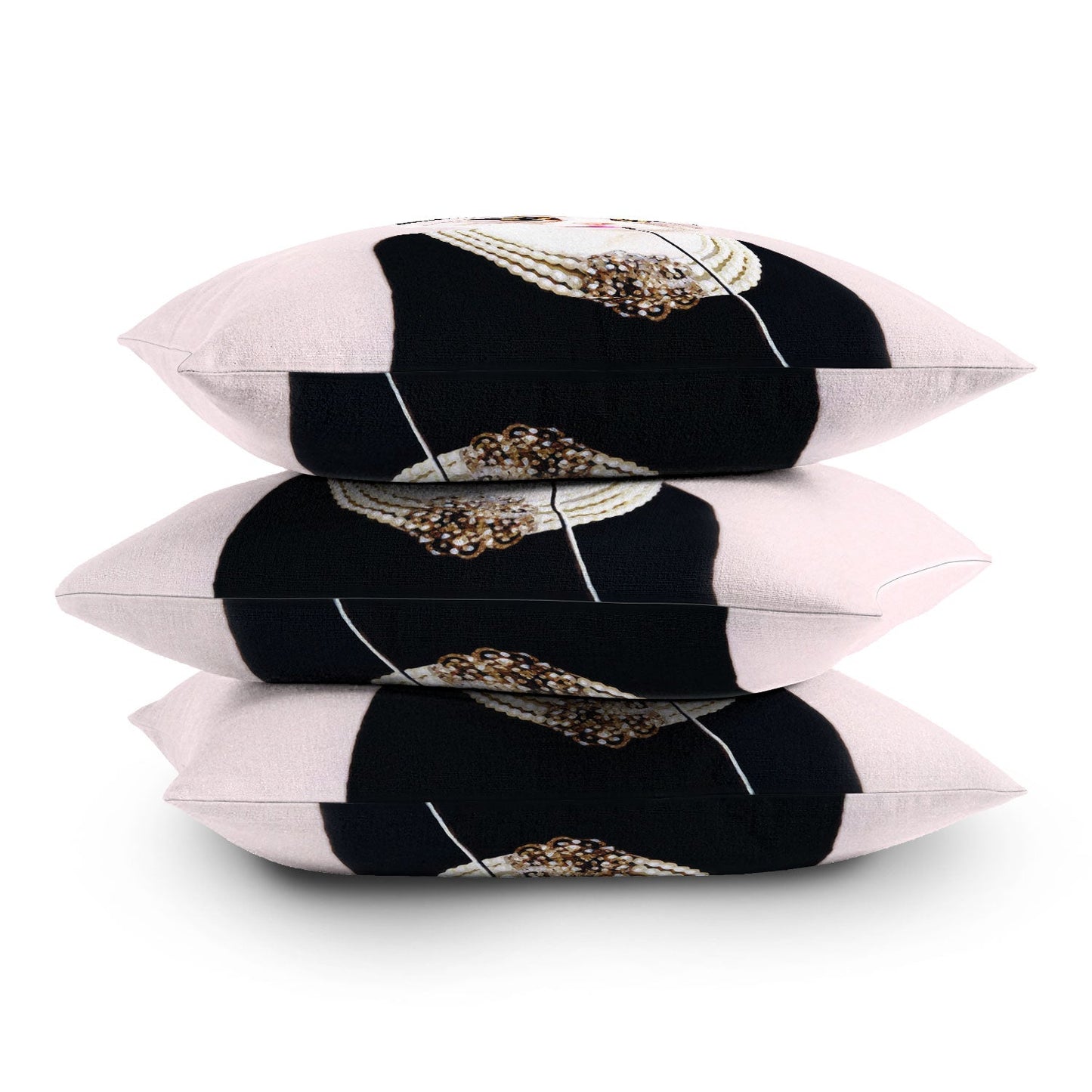 Coco de Paris Hepburn Cat Throw Pillow