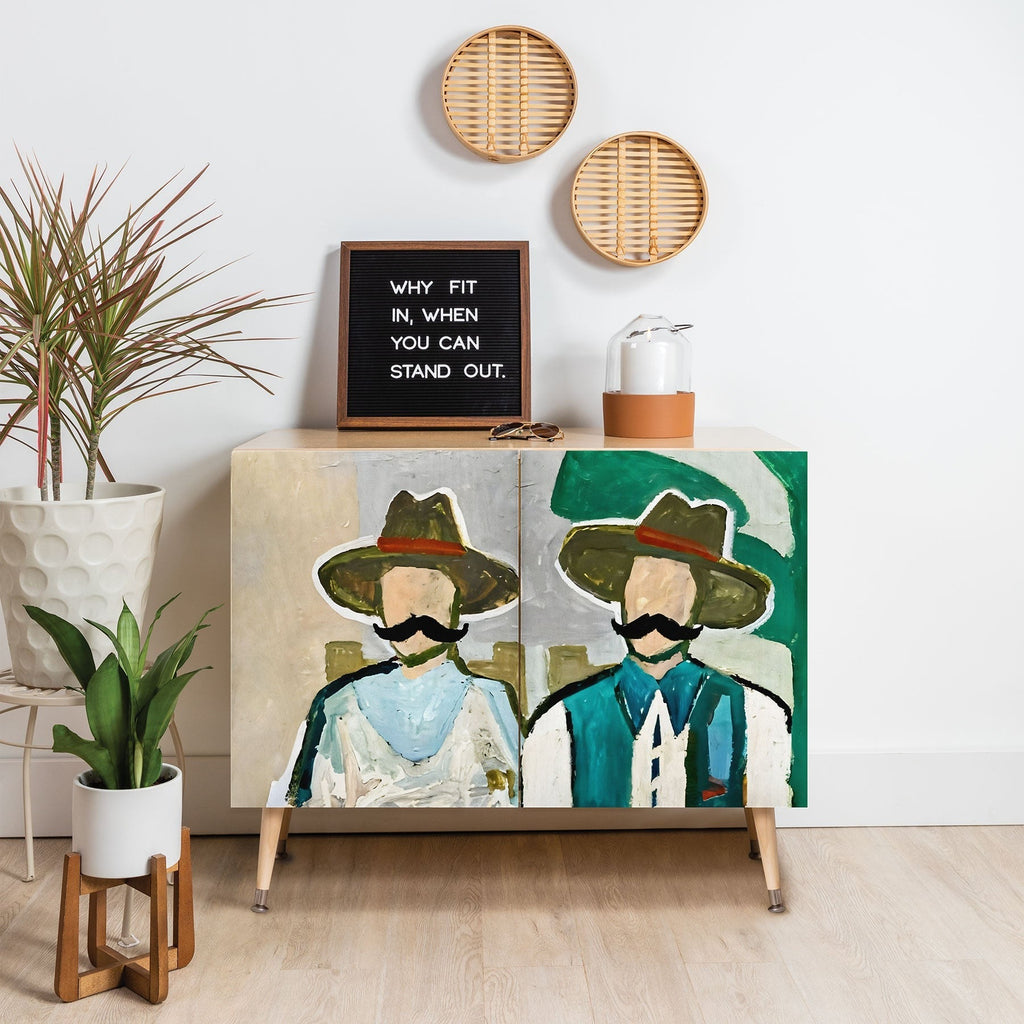 83 Oranges Side By Side Cowboy Edition Credenza