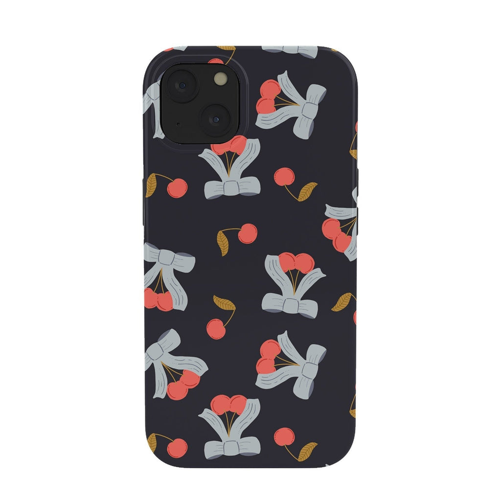 Jennifer Labre Cherries and Bows Phone Case