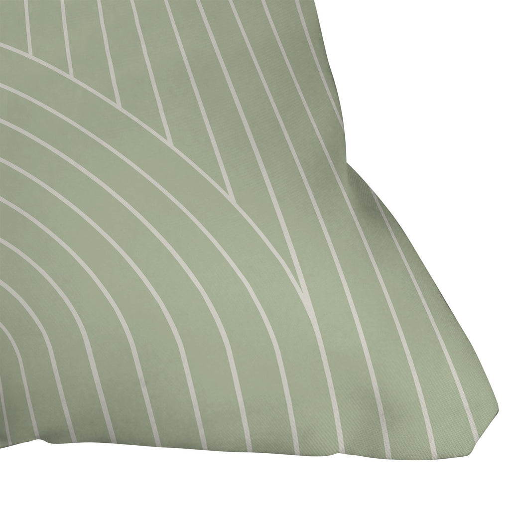 Colour Poems Arch Symmetry IX Throw Pillow