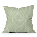 Colour Poems Arch Symmetry IX Throw Pillow