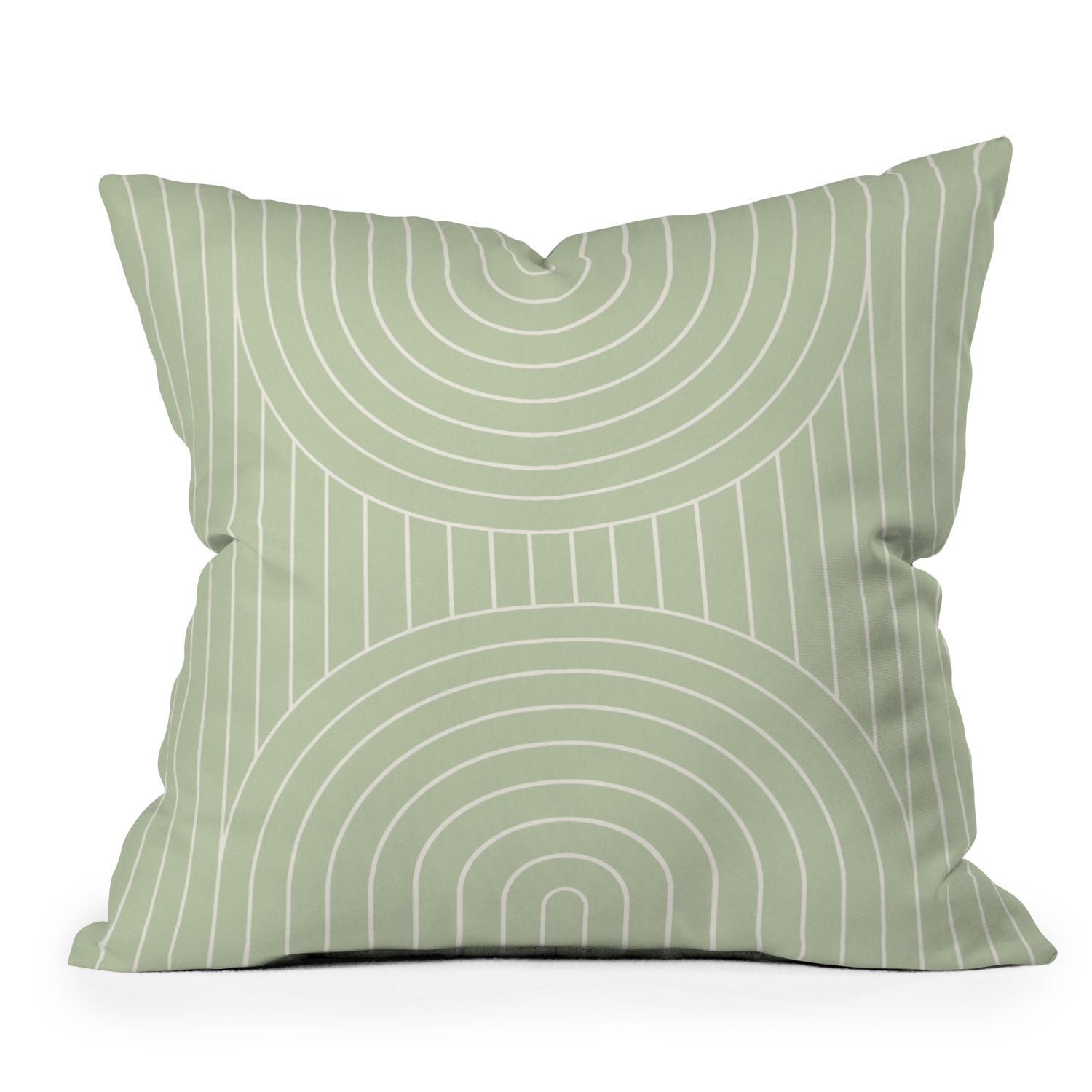 Colour Poems Arch Symmetry IX Throw Pillow