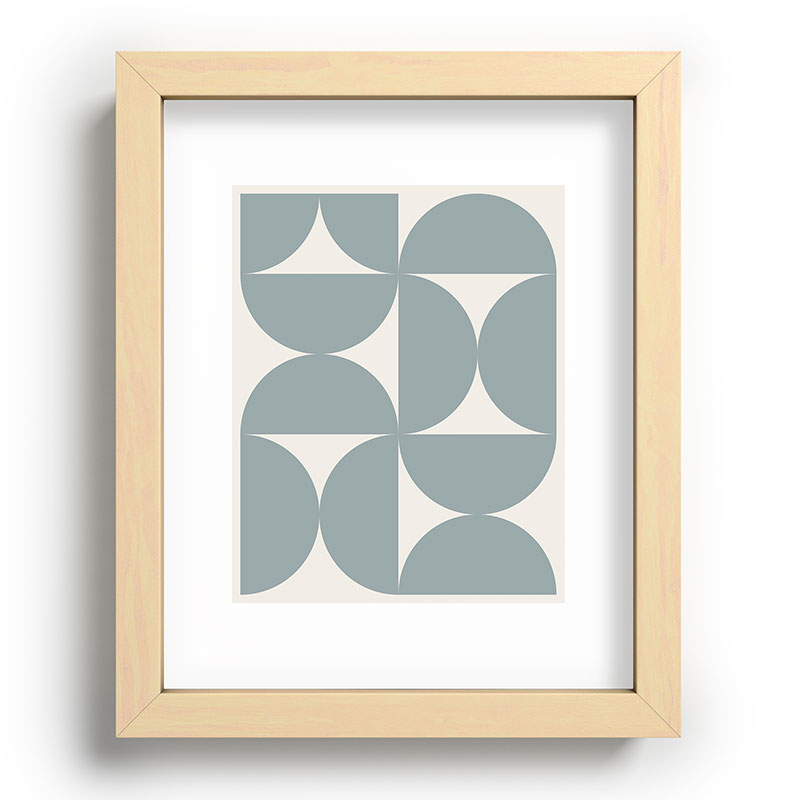 Colour Poems Bold Minimalism CI Recessed Framing Rectangle