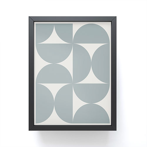 Colour Poems Bold Minimalism CI Framed Mini Art Print