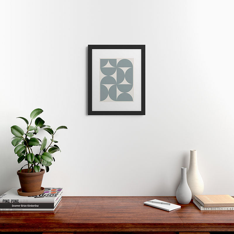 Colour Poems Bold Minimalism CI Framed Art Print