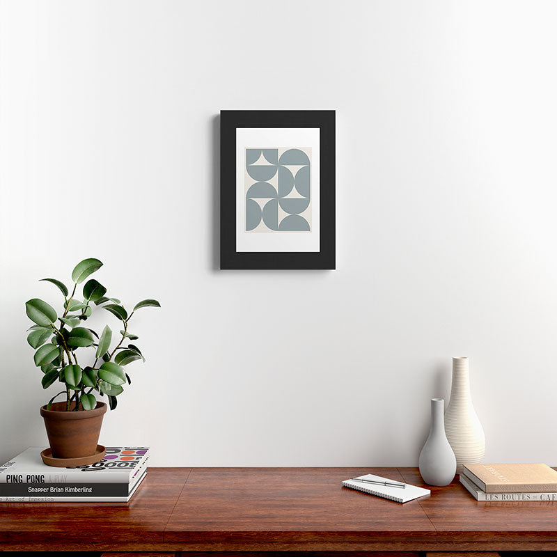 Colour Poems Bold Minimalism CI Framed Art Print