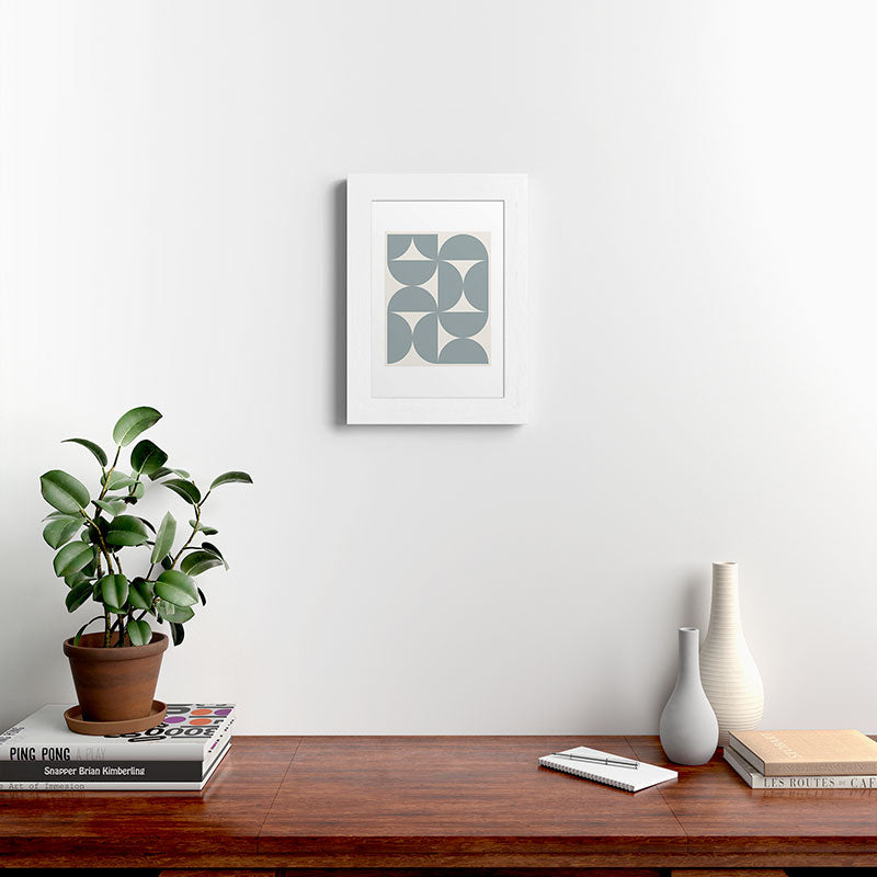 Colour Poems Bold Minimalism CI Framed Art Print