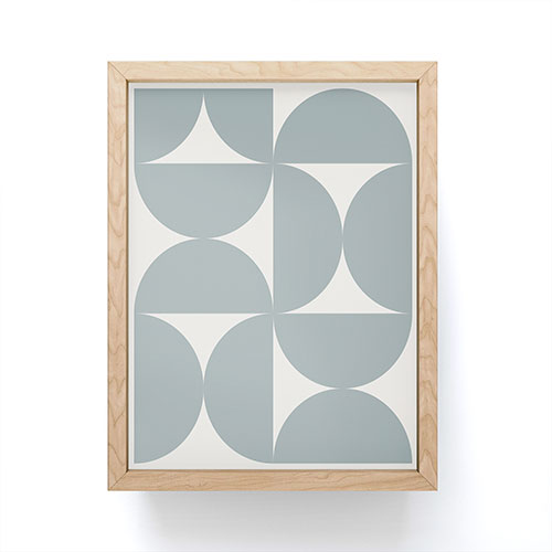 Colour Poems Bold Minimalism CI Framed Mini Art Print