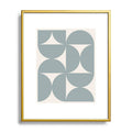 Colour Poems Bold Minimalism CI Metal Framed Art Print