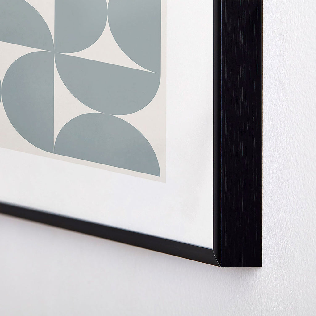 Colour Poems Bold Minimalism CI Metal Framed Art Print