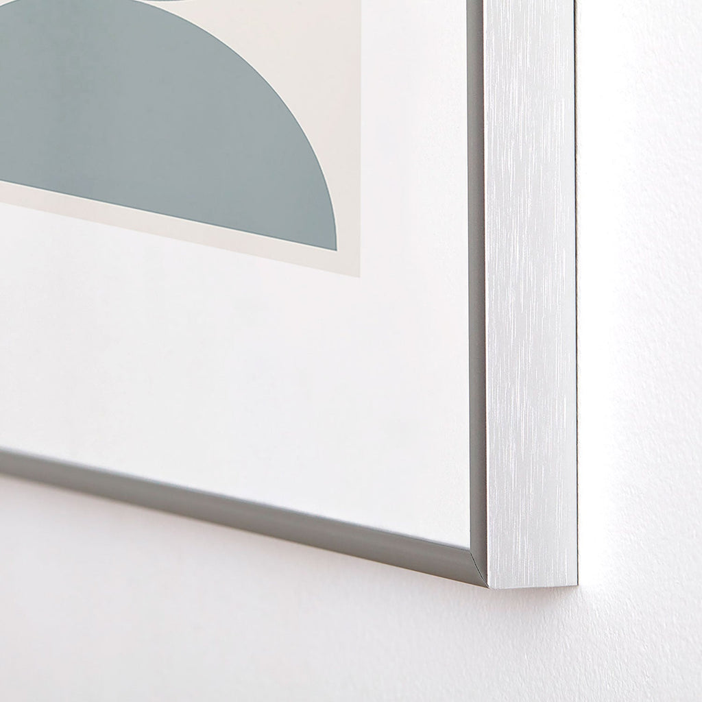 Colour Poems Bold Minimalism CI Metal Framed Art Print