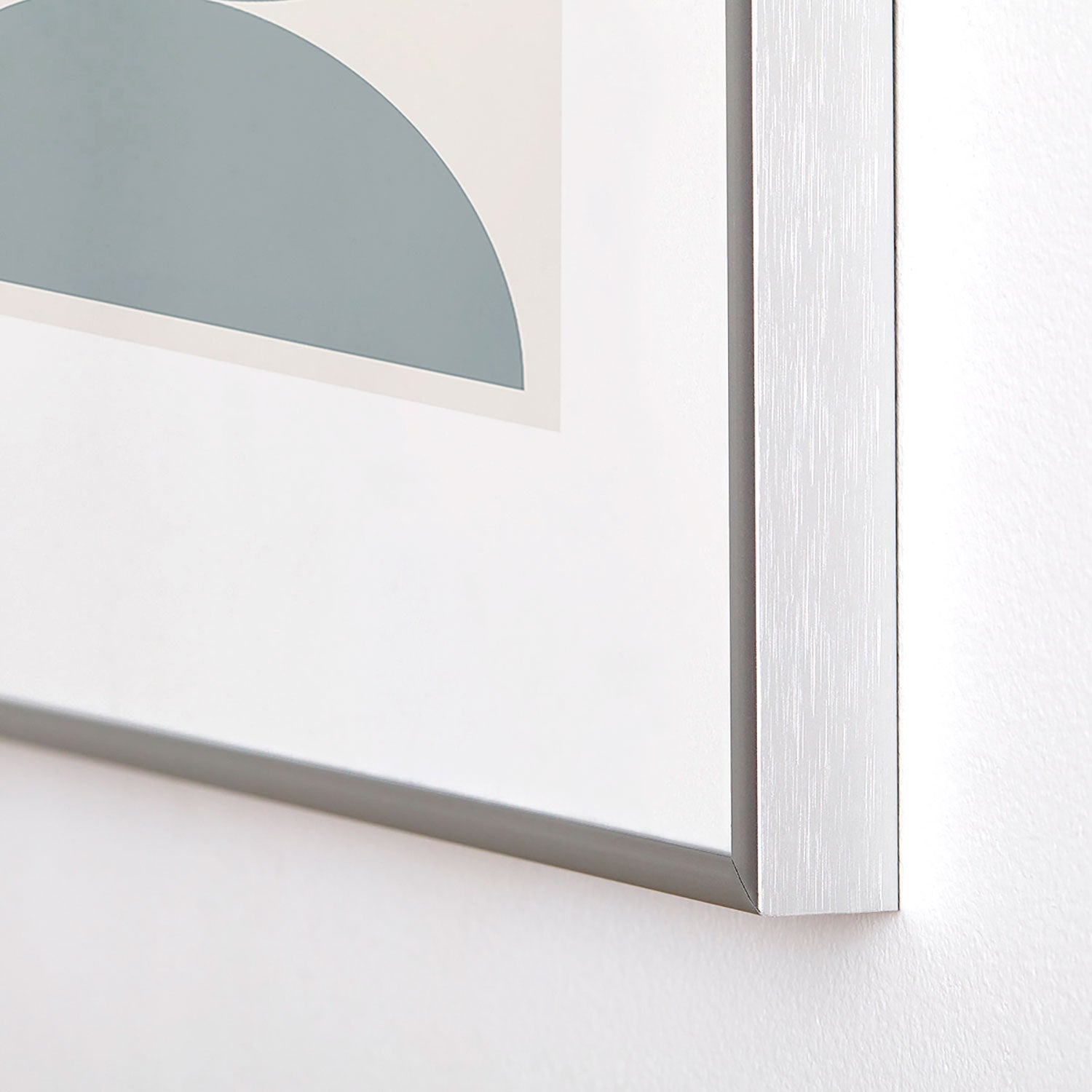 Colour Poems Bold Minimalism CI Metal Framed Art Print