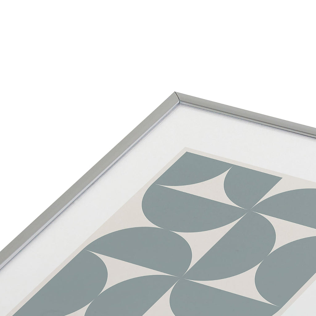 Colour Poems Bold Minimalism CI Metal Framed Art Print