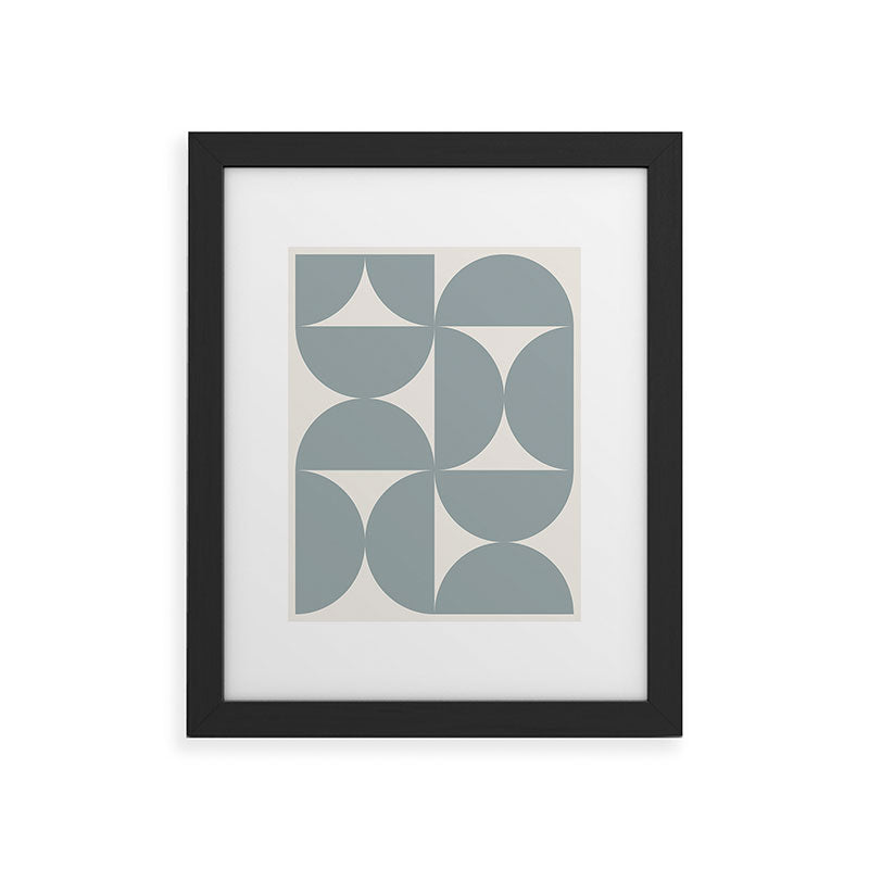 Colour Poems Bold Minimalism CI Framed Art Print