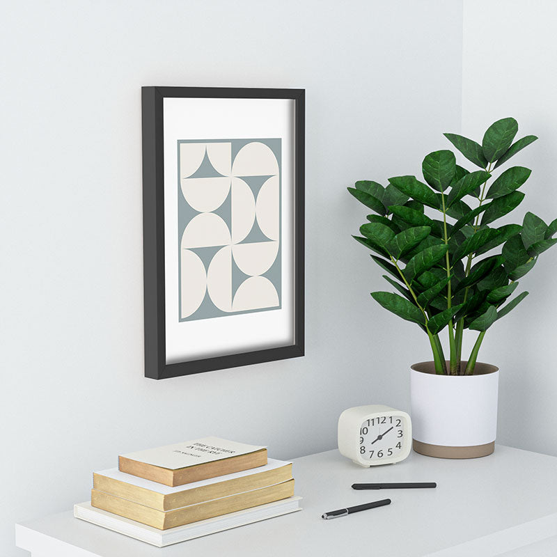 Colour Poems Bold Minimalism CII Recessed Framing Rectangle