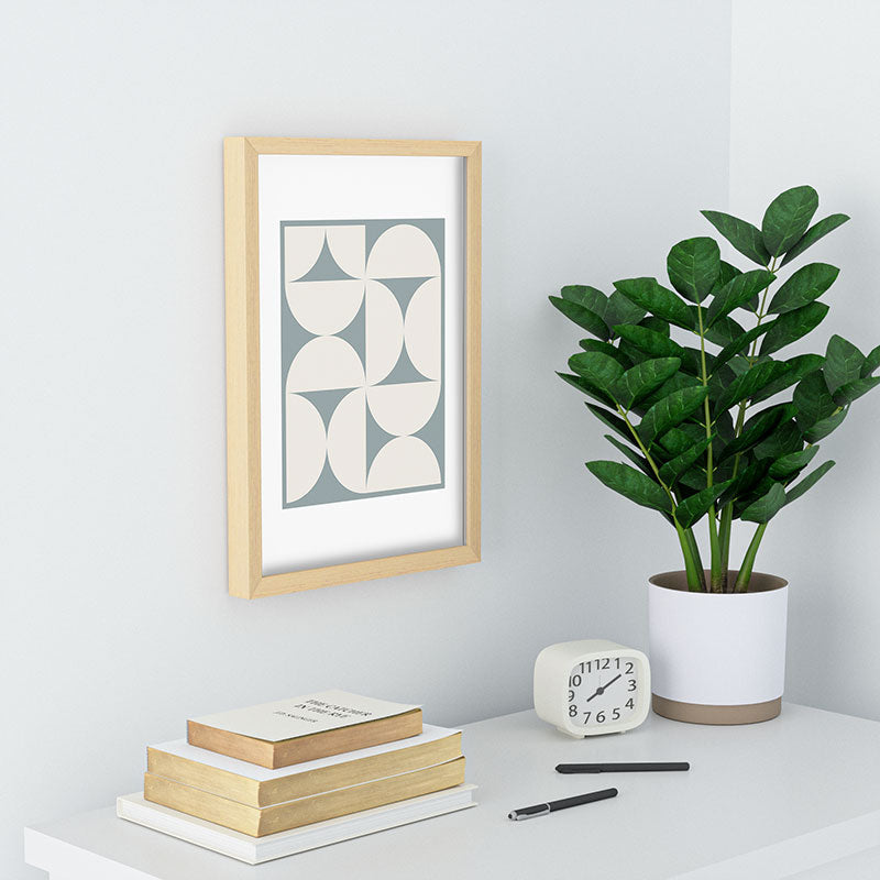 Colour Poems Bold Minimalism CII Recessed Framing Rectangle