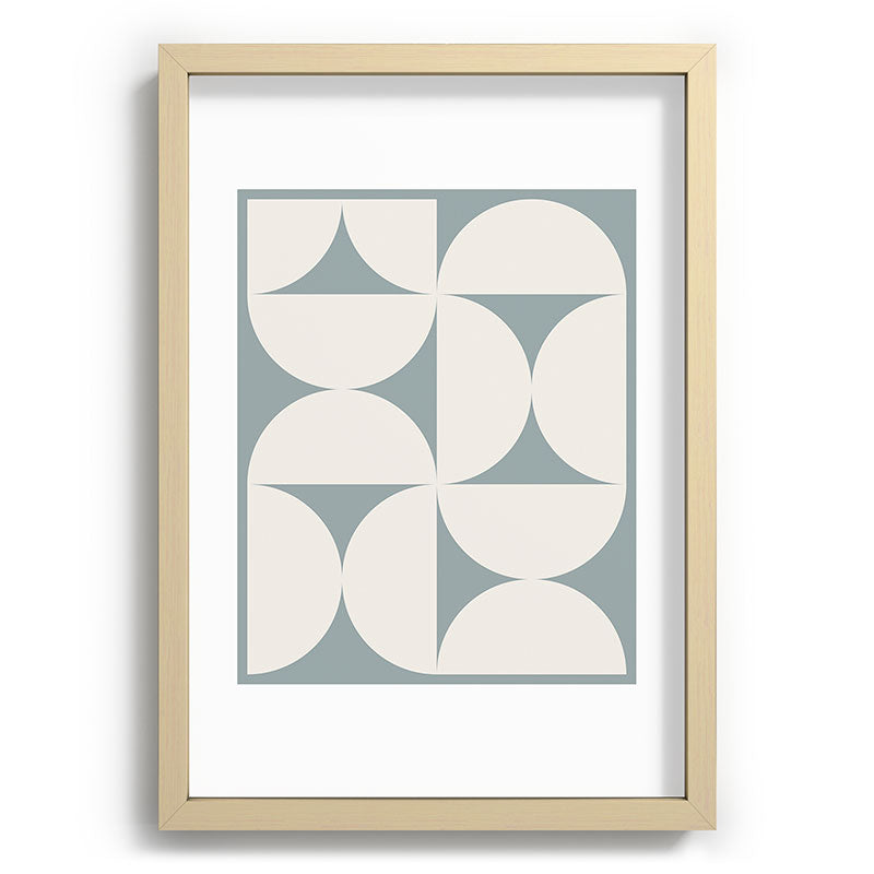 Colour Poems Bold Minimalism CII Recessed Framing Rectangle