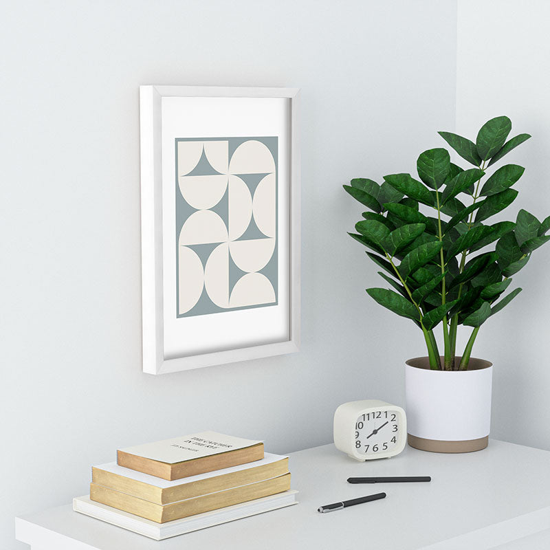 Colour Poems Bold Minimalism CII Recessed Framing Rectangle