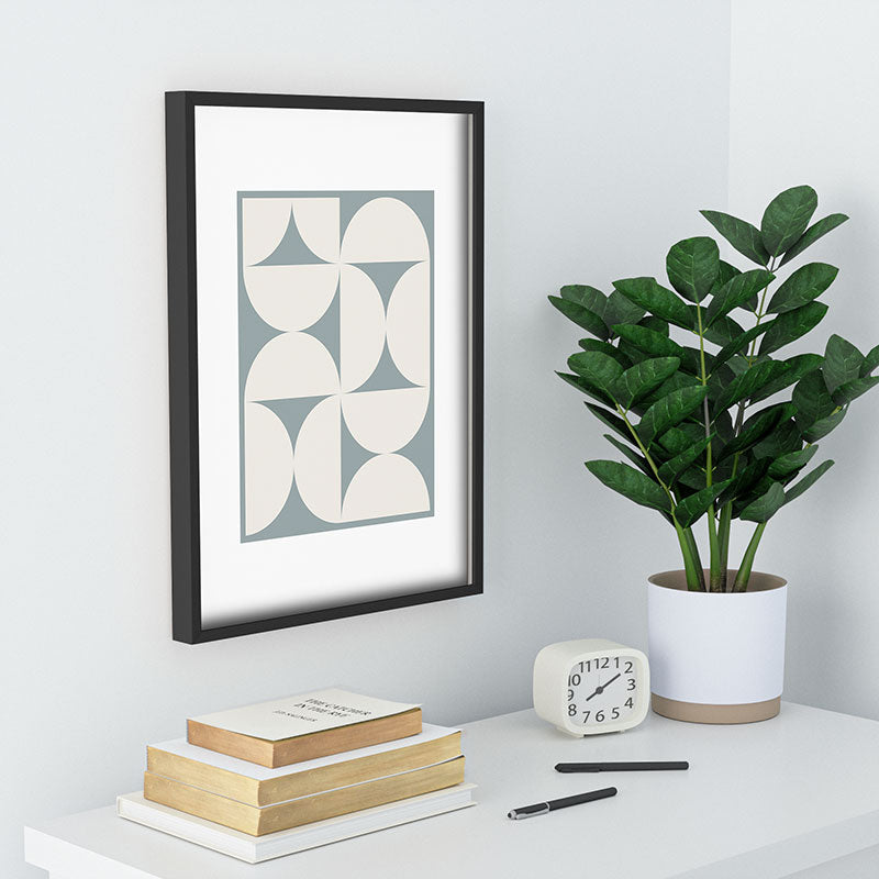 Colour Poems Bold Minimalism CII Recessed Framing Rectangle
