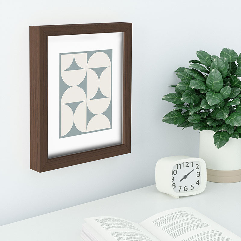 Colour Poems Bold Minimalism CII Recessed Framing Rectangle