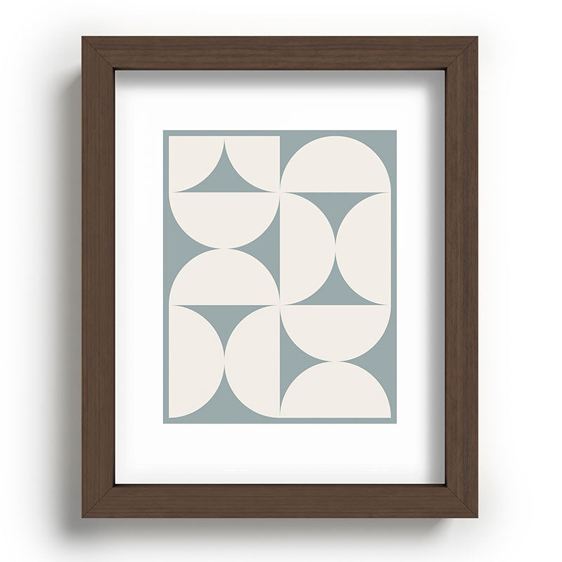 Colour Poems Bold Minimalism CII Recessed Framing Rectangle